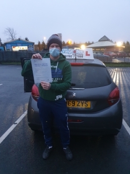 A big congratulations to James Dougherty. James passed his driving test today at Newcastle Driving Test Centre, with just 4 driver faults.<br />
Well done James - safe driving from all at Craig Polles Instructor Training and Driving School. 🙂🚗<br />
Driving Instructor-Dave Wilshaw