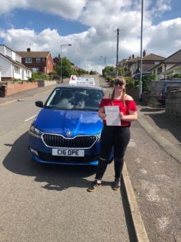 A big congratulations to Chanel Donaldson, who has passed her driving test today at Cobridge Driving Test Centre, on her First attempt and with just 6 driver faults.<br />
Well done Chanel- safe driving from all at Craig Polles Instructor Training and Driving School. 🙂🚗<br />
Instructor-Stephen Cope