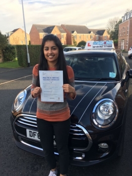 A big congratulations to Arlene Joy Arlene passed her driving test today at Cobridge Driving Test Centre and with just 6 driver faults<br />
<br />
Well done Arlene - safe driving from all at Craig Polles Instructor Training and Driving School 🚗😀<br />
<br />

<br />
<br />
This is what Arlene had to say about her experience with us<br />
<br />

<br />
<br />
I would like to say a big thank to Ashlee Kurian he made the learning process fun 