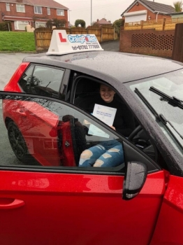A big congratulations to Carly Bennett, who has passed her driving test today at Cobridge Driving Test Centre.<br />
<br />
First attempt and with just 5 driver faults.<br />
<br />
Well done Carly - safe driving from all at Craig Polles Instructor Training and Driving School. 😀🚗<br />
<br />
Instructor-Stephen Cope