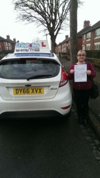 A big congratulations to Clare Louise Robertson Clare passed her<br />
<br />
driving test today at Newcastle Test Centre First time and with just 8 driver faults <br />
<br />
Well done Clare - safe driving from all at Craig Polles Instructor Training and Driving School 🚗😃