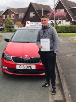 A big congratulations to Connah Mclean , who has passed his driving test today at Cobridge Driving Test Centre.<br />
<br />
First attempt and with just 3 driver faults.<br />
<br />
Well done Connah - safe driving from all at Craig Polles Instructor Training and Driving School. 😀🚗<br />
<br />
Instructor-Stephen Cope