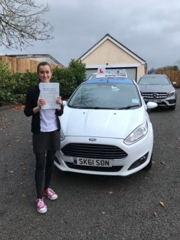 A big congratulations to Ellie Cunningham, who passed her driving test today at Newcastle Driving Test Centre, with just 3 driver faults.<br />
<br />
Well done Ellie - safe driving from all at Craig Polles Instructor Training and Driving School. 🚗