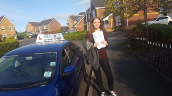 A big congratulations to Georgia Clarke Georgia passed her driving test today at Cobridge Driving Test Centre first time and with just 1 driver fault<br />
<br />
Well done Georgia - safe driving from all at Craig Polles instructor training and driving school 🚗😀