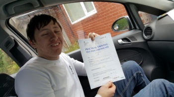A big congratulations to Josh Wilkes for passing his driving test today First time and with just 2 driver faults <br />
<br />
Well done Josh - safe driving