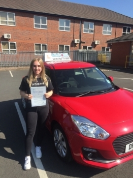 A big congratulations to Emily Greatbatch, who has passed her driving test today at Newcastle Driving Test Centre, at her First attempt and with 5 driver faults.<br />
Well done Emily- safe driving from all at Craig Polles Instructor Training and Driving School. 🙂🚗<br />
Instructor-Andrew Crompton
