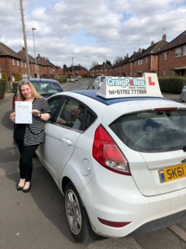 A big congratulations to Michelle Hampton, who has passed her driving test at Newcastle Driving Test Centre, at her First attempt and with just 4 driver faults.<br />
<br />
Well done Michelle - safe driving from all at Craig Polles Instructor Training and Driving School. 😀🚗<br />
<br />
Instructor-Sara Skelson