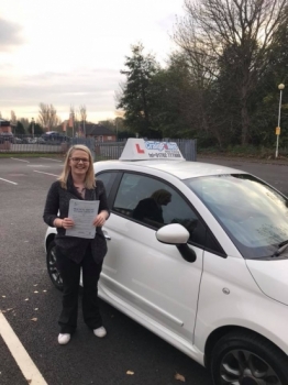 A big congratulations to Natasha Tomkinson Natasha passed her driving test at Newcastle Driving Test Centre at her first attempt<br />
<br />
Well done Natasha - safe driving from all at Craig Polles Instructor Training and Driving School 🚗😀