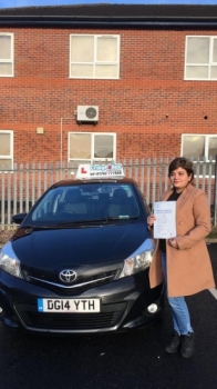 A big congratulations to Mrs Hina Ammir, who has passed her driving test toady at Newcastle Driving Test Centre.<br />
First attempt and with just 3 driver faults.<br />
Well done Mrs Ammir - safe driving from all at Craig Polles Instructor Training and Driving School. :)<br />
Instructor- Saiqa Nawaz