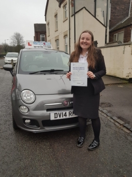 A big congratulations to Emily Long, who has passed her driving test today at Cobridge Driving Test Centre, with just 1 driver fault.<br />
Well done Emily- safe driving from all at Craig Polles Instructor Training and Driving School. 🙂🚗<br />
Instructor - Paul Lees