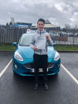 A big congratulations to Henry Wong, who has passed his driving test today at Newcastle Driving Test Centre, with just 3 driver faults.<br />
Well done Henry- safe driving from all at Craig Polles Instructor Training and Driving School. 🙂🚗<br />
Instructor-Sara Skelson