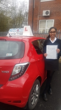 A big congratulations to Avani Chavan, who has passed her driving test today at Newcastle Driving Test Centre, with just 4 driver faults.<br />
Well done Avani- safe driving from all at Craig Polles Instructor Training and Driving School. 🙂🚗<br />
Instructor-Perry Warburton