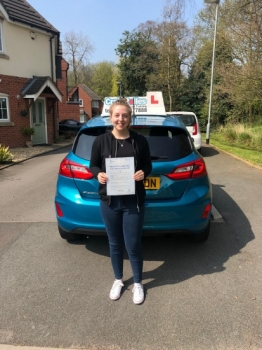A big congratulations to Chloe Stanyer, who has passed her driving test today at Newcastle Driving Test Centre, on her First attempt and with 8 driver faults.<br />
Well done Chloe- safe driving from all at Craig Polles Instructor Training and Driving School. 🙂🚗<br />
Instructor-Sara Skelson
