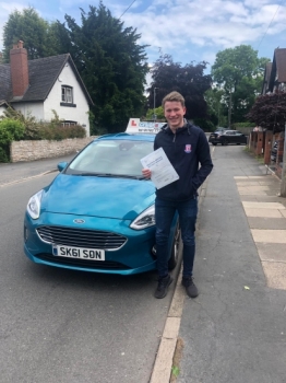 A big congratulations to Tom Latham, who has passed his driving test at Newcastle Driving Test Centre on his First attempt.<br />
Well done Tom- safe driving from all at Craig Polles Instructor Training and Driving School. 🙂🚗<br />
Instructor-Sara Skelson