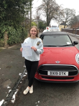 A big congratulations to Trish Morley. Trish passed her driving test today at Newcastle Driving Test Centre. First attempt and with just 4 driver faults.<br />
Well done Trish- safe driving from all at Craig Polles Instructor Training and Driving School. 🙂🚗<br />
Driving instructor-Mark Ashley