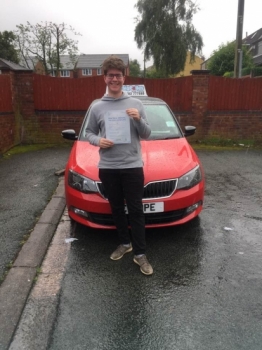 A big congratulations to Sam Billinge. Sam passed his driving test today, at Cobridge Driving Test Centre first time and with just 5 driver faults. <br />
<br />
Well done Sam - safe driving from all at Craig Polles instructor training and driving school.🚗😀