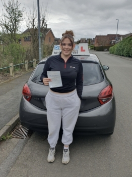 A massive congratulations to Charlie Whalley.🥳<br />
Charlie passed her driving test today at Cobridge Driving Test Centre. First attempt and with 0 driver faults.<br />
Well done Charlie- safe driving from all at Craig Polles Instructor Training and Driving School. 🙂🚗<br />
Driving Instructor-Dave Wilshaw