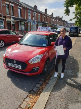 A big congratulations to Libby Turner, who passed her driving test today at Crewe Driving Test Centre, with just 5 driver faults.<br />
Well done Libby- safe driving from all at Craig Polles Instructor Training and Driving School. 🙂🚗<br />
Instructor-Andrew Crompton