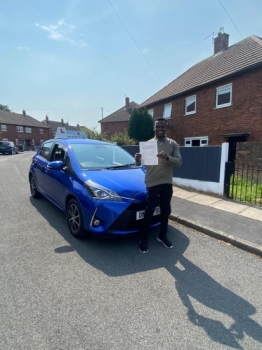 A massive congratulations to Haroun Elnur, who passed his driving test today at Cobridge Driving Test Centre, at his first attempt and with 0 driver faults.<br />
Well done Haroun- safe driving from all at Craig Polles Instructor Training and Driving School. 🙂🚗<br />
Instructor-Sara Skelson