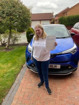 A big congratulations to Charlotte Hesketh, who passed her driving test today at Crewe Driving Test Centre, at her First attempt.<br />
Well done Charlotte- safe driving from all at Craig Polles Instructor Training and Driving School. 🙂🚗<br />
Instructor-Stephen Cope