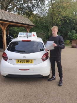 A big congratulations to Harry Donaldson. Harry passed his driving test today at Crewe Driving Test Centre, with just 5 driver faults.<br />
Well done Harry- safe driving from all at Craig Polles Instructor Training and Driving School. 🙂🚗<br />
Instructor-Dave Wilshaw