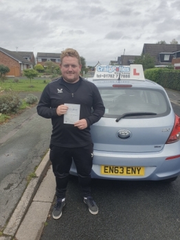 A big congratulations to Christian Hancock.🥳 <br />
Christian passed his driving test today at Crewe Driving Test Centre, with 0 driver faults. <br />
Well done Christian-safe driving from all at Craig Polles Instructor Training and Driving School. 🙂🚗<br />
Driving instructor-Dave Wilshaw