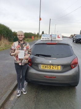 A big congratulations to Jordan Brown.🥳 <br />
Jordon passed his driving test today at Cobridge Driving Test Centre. First attempt and with just 1 driver fault. <br />
Well done Jordon-safe driving from all at Craig Polles Instructor Training and Driving School. 🙂🚗<br />
Driving instructor-Dave Wilshaw