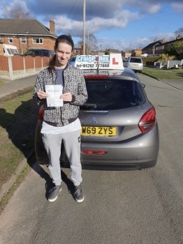 A big congratulations to Craig Sharples.🥳<br />
Craig passed his driving test today at Crewe Driving Test Centre, with just 1 driver fault.<br />
Well done Craig safe driving from all at Craig Polles Instructor Training and Driving School. 🙂🚗<br />
Driving instructor-Dave Wilsahw