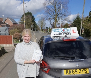 A big congratulations to Jane Lockett.🥳Jane passed her driving test today at Crewe Driving Test Centre, with just 4 driver faults.Well done Jane safe driving from all at Craig Polles Instructor Training and Driving School. 🙂🚗Driving instructor-Dave Wilsahw