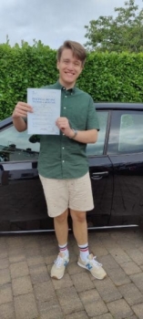 A big congratulations to William Bailey. William passed his driving test today at Newcastle Driving Test Centre. First attempt and with just 5 driver faults.<br />
Well done William - safe driving from all at Craig Polles Instructor Training and Driving School. 🙂🚗<br />
Driving instructor-Mark Ashley