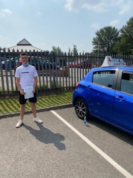 A big congratulations to Oliver Price. Oliver passed his driving test today at Newcastle Driving Test Centre. First attempt and with just 4 driver faults.<br />
Well done Oliver- safe driving from all at Craig Polles Instructor Training and Driving School. 🙂🚗<br />
Instructor-Sara Skelson