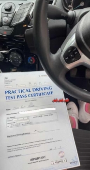 A big congratulations to Chloe Roberts. Chloe passed her driving test today at Cobridge Driving Test Centre. First attempt and with just 2 driver faults.<br />
Well done Chloe- safe driving from all at Craig Polles Instructor Training and Driving School. 🙂🚗<br />
Driving instructor-Stephen Cope