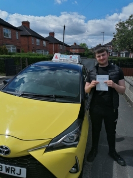 A big congratulations to Josh Freeman. Josh passed his driving test today at Cobridge Driving Test Centre. <br />
First attempt, with just 3 driver faults.<br />
Well done Josh- safe driving from all at Craig Polles Instructor Training and Driving School. 🙂🚗<br />
Driving instructor-Bradley Peach