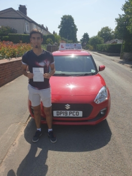 A big congratulations to Jacob Eden. Jacob passed his driving test at Newcastle Driving Test Centre. <br />
First attempt, with just 1 driver fault.<br />
Well done Jacob - safe driving from all at Craig Polles Instructor Training and Driving School. 🙂🚗<br />
Driving instructor-Andrew Crompton