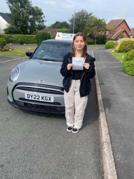 A big congratulations to Jaiden Salt.🥳 <br />
Jaiden passed her driving test today at Newcastle Driving Test Centre. First attempt and with just 5 driver faults. <br />
Well done Jaiden - safe driving from all at Craig Polles Instructor Training and Driving School. 🙂🚗<br />
Driving instructor-Mark Ashley