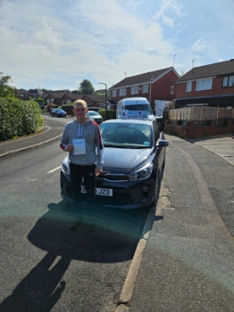 A big congratulations to Josh Lofthouse .🥳 <br />
Josh passed his driving test today at Cobridge Driving Test Centre. First attempt and with just 2 driver faults. <br />
Well done Josh-safe driving from all at Craig Polles Instructor Training and Driving School. 🙂🚗<br />
Driving instructor-Andy Crompton