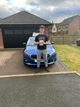 A big congratulations to Paul West.🥳 <br />
Paul passed his driving test today at Cobridge Driving Test Centre. First attempt and with just 5 driver faults. <br />
Well done Paul safe driving from all at Craig Polles Instructor Training and Driving School. 🙂🚗<br />
Driving instructor-Stephen Cope