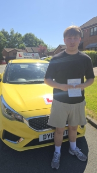 A big congratulations to Nathan Brown.🥳<br />
Nathan passed his driving test today, at Newcastle Driving Test Centre. At his first attempt and with just 2 driver faults.<br />
Well done Nathan safe driving from all at Craig Polles Instructor Training and Driving School. 🙂🚗<br />
Driving instructor-Paul Lees