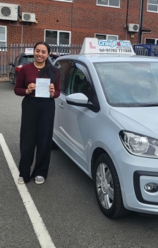 A big congratulations to Sharmaine San Pedro.🥳<br />
Sharmaine passed her driving test today, at Newcastle Driving Test Centre with just 3 driver faults.<br />
Well done Sharmaine safe driving from all at Craig Polles Instructor Training and Driving School. 🙂🚗<br />
Automatic Driving instructor-Debbie Griffin