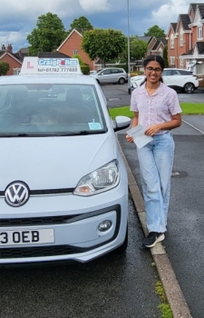 A big congratulations to Kiru Rajkumar.🥳<br />
Kiru passed her driving test today, at Newcastle Driving Test Centre. At her first attempt and with just 5 driver faults.<br />
Well done Kiru, safe driving from all at Craig Polles Instructor Training and Driving School. 🙂🚗<br />
Driving instructor-Debbie Griffin