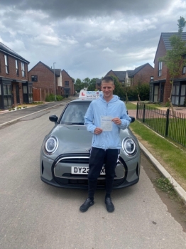 A big congratulations to Josh Capper.🥳<br />
Josh passed his driving test today, at Newcastle Driving Test Centre. At his first attempt and with just 2 driver faults.<br />
Well done Josh safe driving from all at Craig Polles Instructor Training and Driving School. 🙂🚗<br />
Driving instructor-Mark Ashley