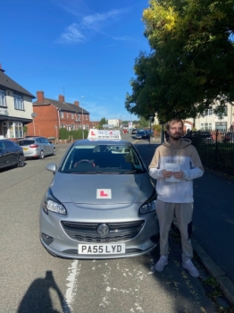 A big congratulations to Joshua Grundy.🥳<br />
Joshua passed his driving test today at Cobridge Driving Test Centre. First attempt and with just 3 driver faults.<br />
Well done Joshua safe driving from all at Craig Polles Instructor Training and Driving School. 🙂🚗<br />
Driving instructor-Lydia Ralphs