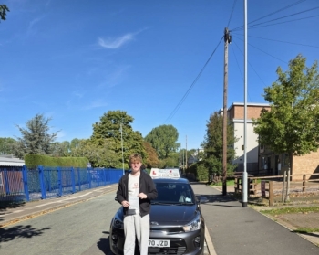A big congratulations to James Crompton.🥳<br />
James passed his driving test today at Cobridge Driving Test Centre. First attempt and with just 2 driver faults.<br />
Well done James safe driving from all at Craig Polles Instructor Training and Driving School. 🙂🚗<br />
Driving instructor-Andrew Crompton