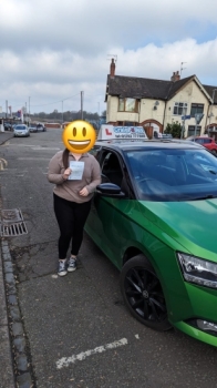 A big congratulations to Anika Freakley .🥳<br />
Anika passed her driving test today at Cobridge Driving Test Centre, with just 1 driver fault.<br />
Well done Anika safe driving from all at Craig Polles Instructor Training and Driving School. 🙂🚗<br />
Driving instructor-Jamie Lees