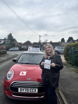 A big congratulations to Jessica Ellor.🥳<br />
Jessica passed her driving test at Northwich Driving Test Centre, with 7 driver faults.<br />
Well done Jessica safe driving from all at Craig Polles Instructor Training and Driving School. 🙂🚗<br />
Driving instructor-Ian Turner