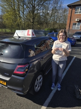 A big congratulations to Jessica Stokes.🥳   Jessica passed her driving test at Newcastle Driving Test Centre, with just 5 driver faults.<br />
Well done Jesicasafe driving from all at Craig Polles Instructor Training and Driving School. 🙂🚗<br />
Driving instructor-Simon Smallman