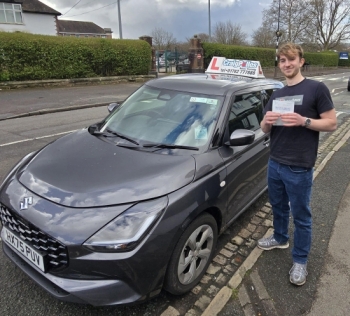A big congratulations to Jonny Millward.🥳<br />
Jonny passed his driving test today at Newcastle Driving Test Centre, at his  First attempt.  <br />
Well done Jonny safe driving from all at Craig Polles Instructor Training and Driving School. 🙂🚗<br />
Driving instructor-Simon Smallman