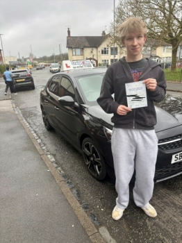 A big congratulations to Sebastian Sygit.🥳<br />
Sebastian passed his driving test today at Cobridge Driving Test Centre. First attempt and with just 2 driver faults.<br />
Well done Sebastian safe driving from all at Craig Polles Instructor Training and Driving School. 🙂🚗<br />
Driving instructor-Anita Pepper