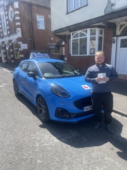 A big congratulations to Matthew Prince.🥳<br />
Matthew passed his driving test today at Cobridge Driving Test Centre. First attempt and with just 6 driver faults.<br />
Well done Matthew safe driving from all at Craig Polles Instructor Training and Driving School. 🙂🚗<br />
Driving instructor-Andrew Corrigan