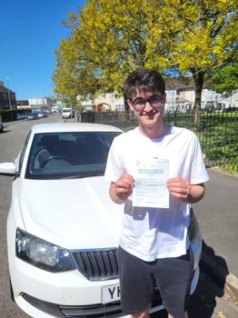 A big congratulations to Oliver Bramley.🥳<br />
Oliver passed his driving test today at Cobridge Driving Test Centre with just 1 driver fault.<br />
Well done Oliver safe driving from all at Craig Polles Instructor Training and Driving School. 🙂🚗<br />
Driving instructor-Stephen Cope